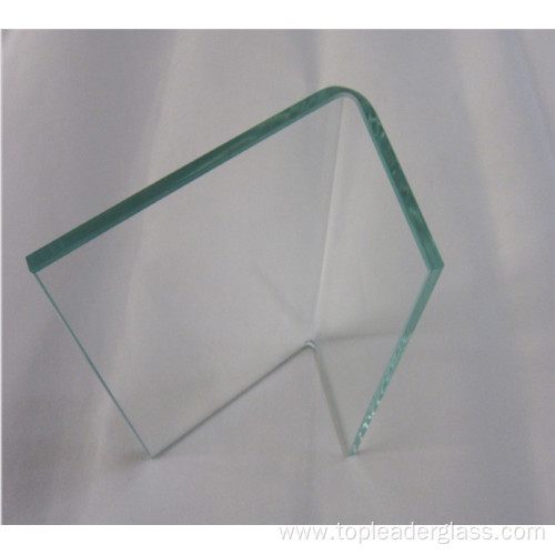 Bent curved tempered glass curved for building architecture